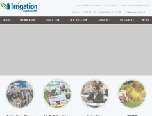 Tablet Screenshot of irrigation.org